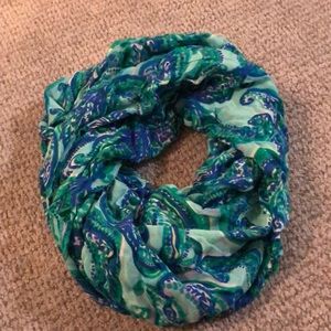 lily pulitzer infinity scarf